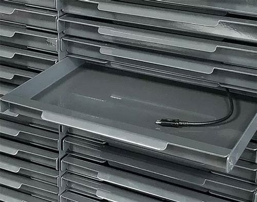 Armoire de rechargement de téléphones et tablettes à 48 casiers - Team 32 + 16_4