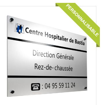 Plaque aluminium anodisé - Direct Signalétique - Impression logo ou texte - Épaisseur 2 mm - Fixation adhésif ou entretoises_4