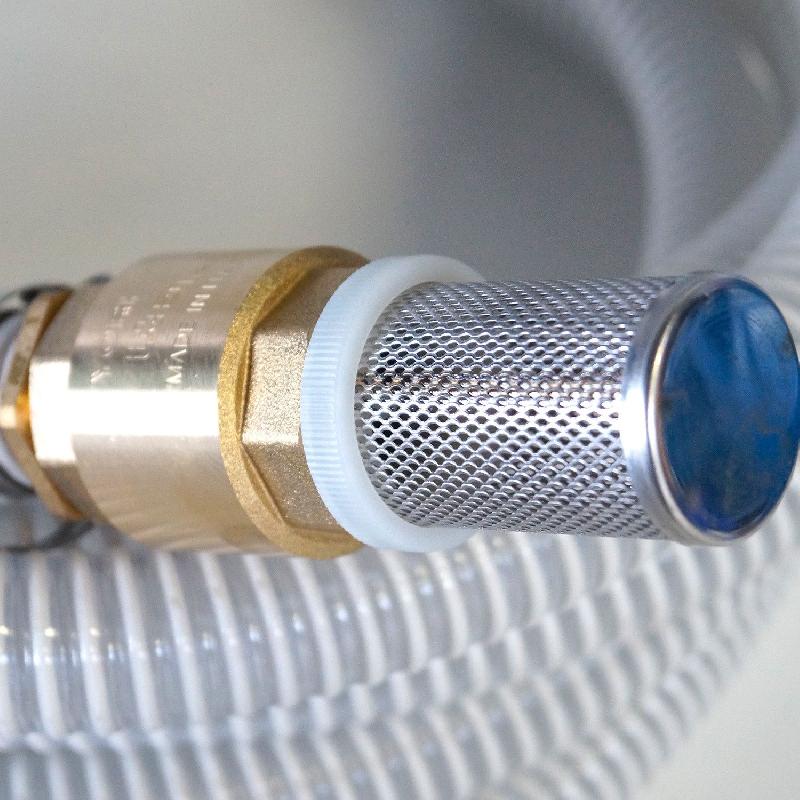 Pompe auto-amorçante série JET 380V 0.75kW - 1CV avec kit aspiration 7m Ø25mm, corps en fonte et turbine Noryl_4