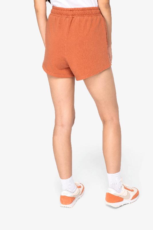 Short écoresponsable French Terry femme - 100% coton biologique - Réf: NS715_4