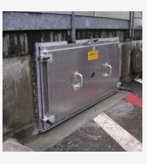 Trappe anti-inondation en acier pour charge lourde_4
