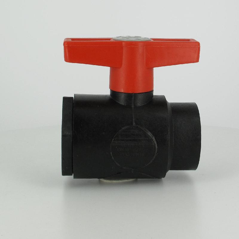 Vanne à bille PPG 2 voies - Femelle 1