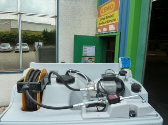 Cuve à huile avec pompe électrique - 2500 litres - 306936_4