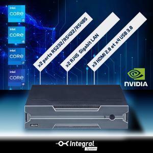 PC compact fanless IA - Processeur Intel 8e/9e génération - Compatible NVIDIA RTX 2060 - AIEdge-X300 de Nexcom_4