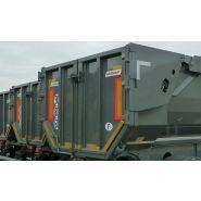 Bennes travaux publics Optisteel Fruehauf - Volume : 22 à 27 m³ - Acier spécial Hardox_4