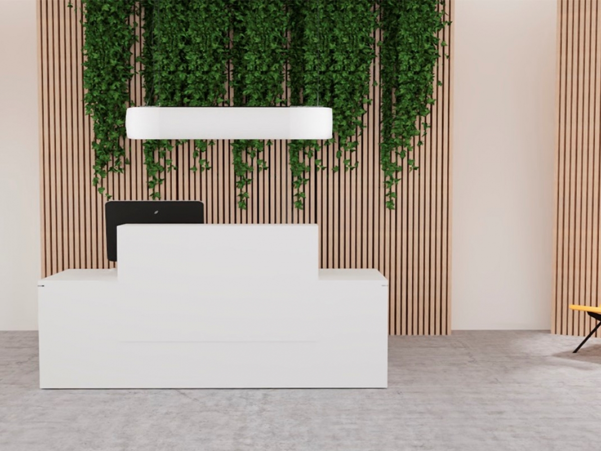 Banque d'accueil professionnel NEW PANO - design modulable avec accessoires personnalisables_4