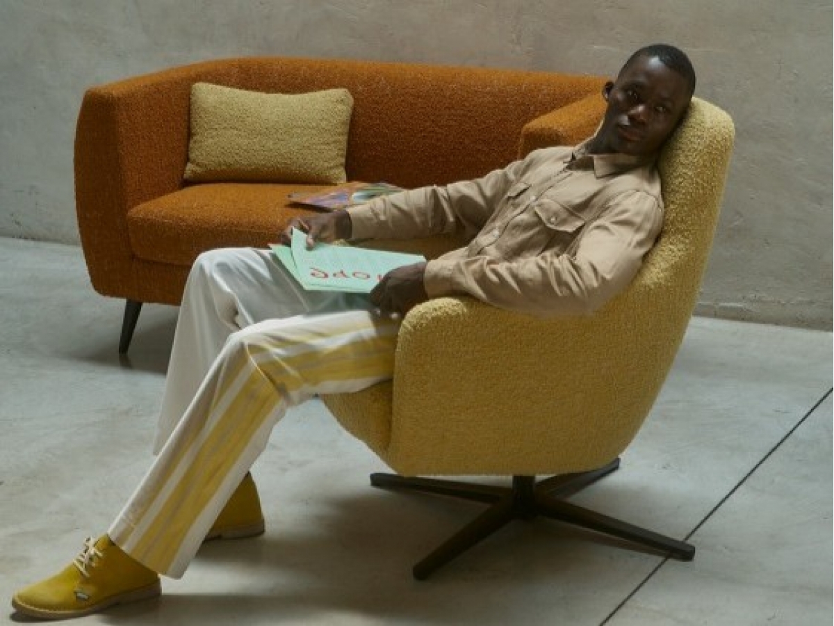 Canapé d'accueil moelleux et contemporain - SEA SHELL - design italien, options personnalisables_4