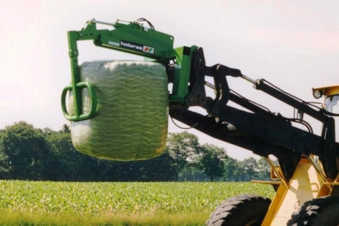 Dodo 1500 - pince à balles - hoopman machines b.V - pour le transport, le chargement, l’empilage et le déplacement de balles rondes, rectangulaires et/ou de paille_4