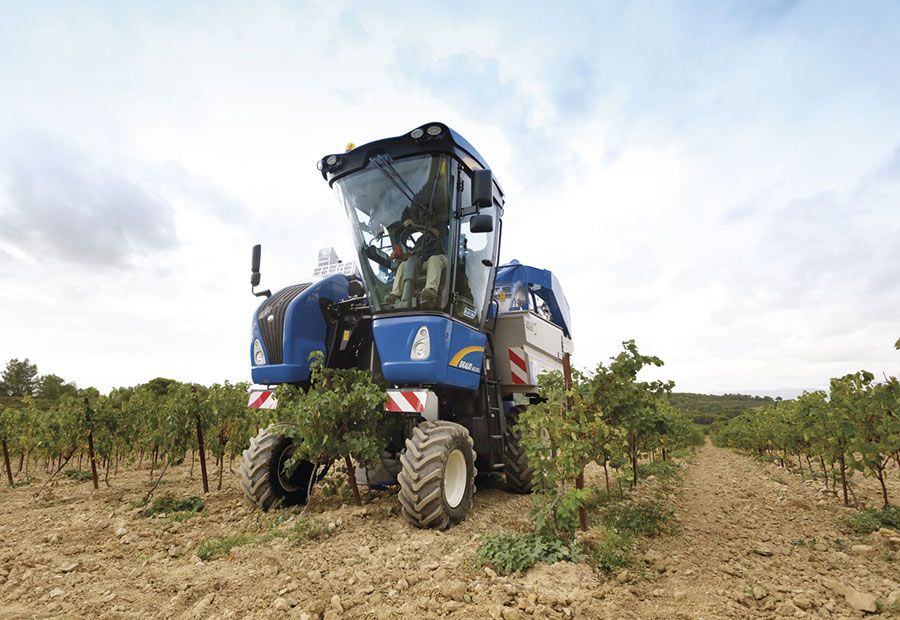 New Holland Braud 7030M, vendangeuse compacte et performante