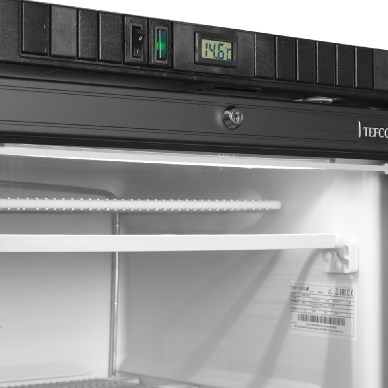 Congélateur vertical de vitrine Statique L.595mm 270L 350W TEFCOLD_4
