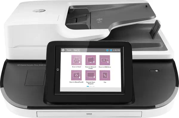 HP Flow 8500 fn2 Scanner à  plat et chargeur automatique 600 x 600 DPI_4