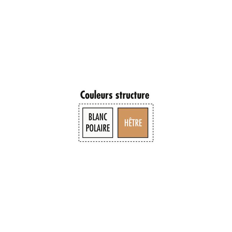 Meuble de rangement scolaire Color - Réf 208725-01 - Garantie 7 ans - Structure mélaminé_4