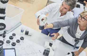 ROBOT ÉDUCATIF COBOT 6 AXES CONSTRUCTION MODULAIRE OPEN SOURCE COMAU E.DO_4