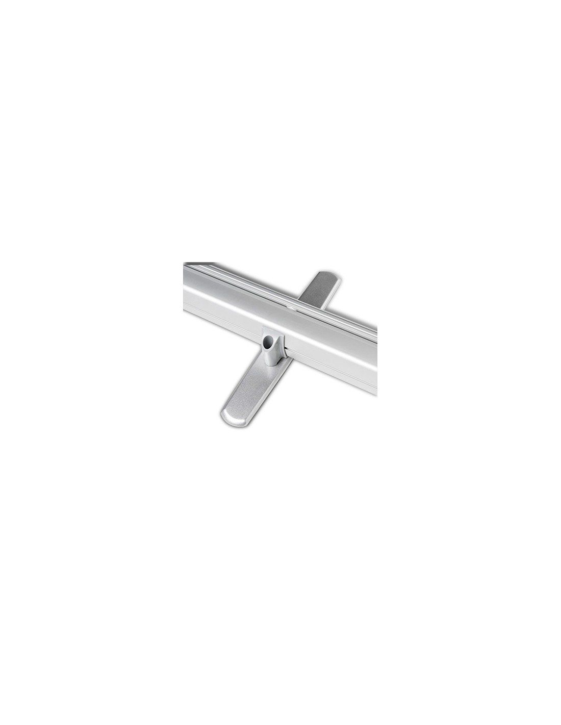 Roll up Big Foot - enrouleur haut de gamme avec mât télescopique et pied central large - impression HD sur bâche 500gr_4