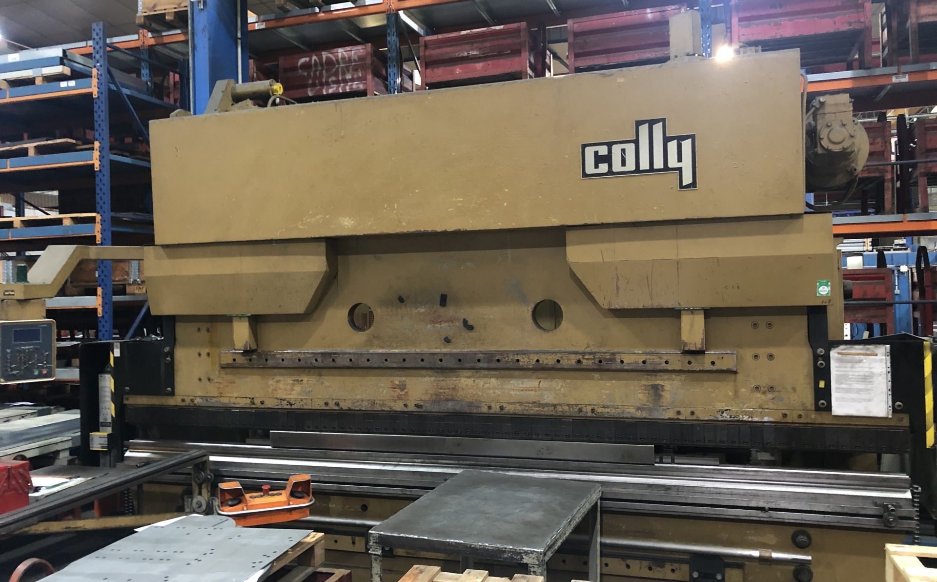 Presse plieuse industrielle COLLY 4000 x 170T - Modèle 1710 - Occasion réf 3658_0