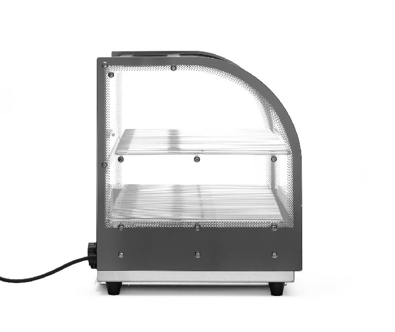 Vitrine de table chauffante deux niveaux HENDI_4
