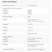 Jt-300l - chariot électrique - electroman - capacité de charge 300 à 500 kg_4