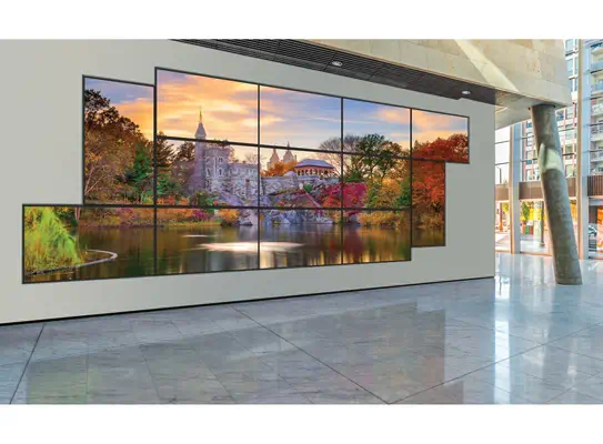 Peerless DS-VW775 montage des affichages de messages 152,4 cm (60