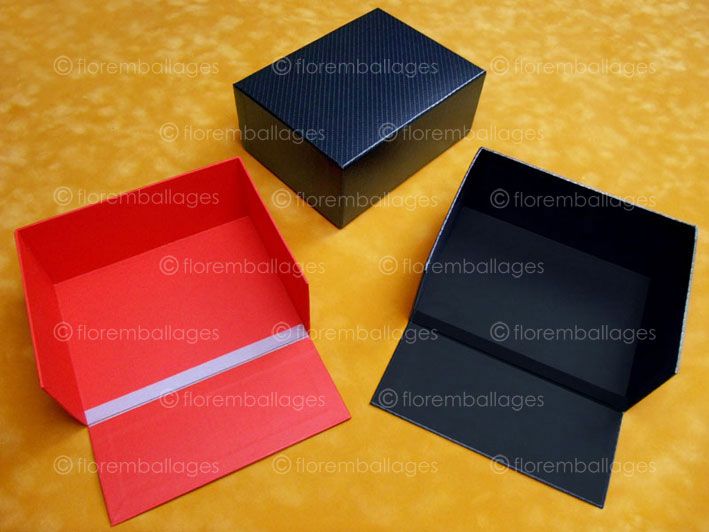 Coffret / boîte avec rabat tombant en carton sur-mesure - boîte cadeau - flo r emballages_4