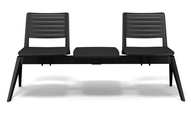 Sièges sur poutres MASH - gamme fraîche et moderne - personnalisables avec options d'assise et dossier_4