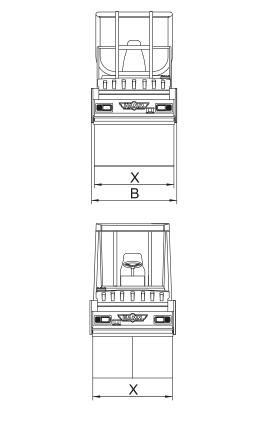 Rouleau compacteur industriel pour surfaces étendues