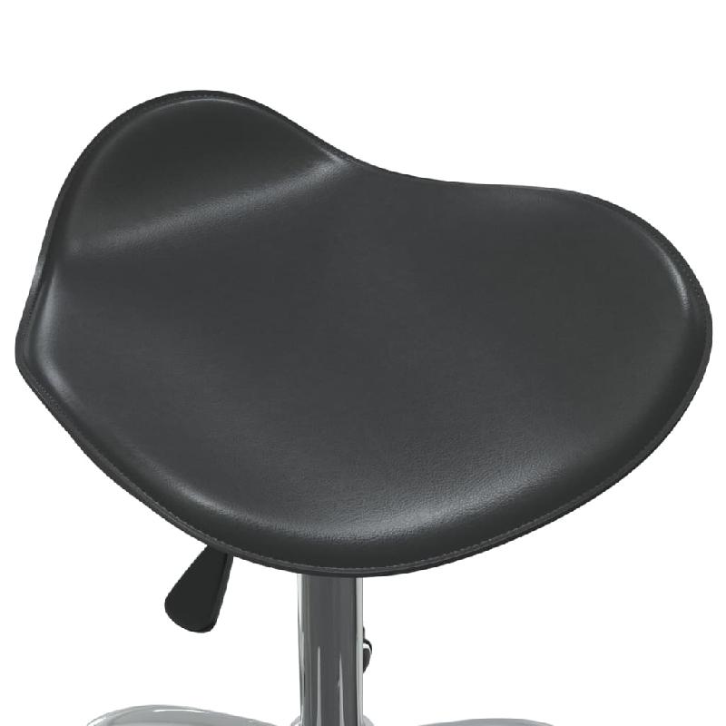Vidaxl tabouret de salon et spa noir similicuir 323684_4