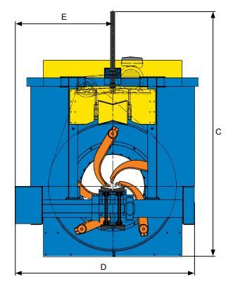 Vk110 - Écorceuse Valonkone - Rotor mobile 109 cm pour grumes de 120 à 1090 mm_4