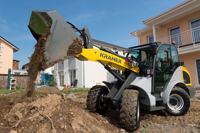 Mini chargeuse sur roues Kramer 8095 - 4,9 tonnes - moteur Deutz 75 Ch - godet 0,95 m³_4