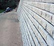 Matériaux Pieramur pour murs de soutènement manuportables