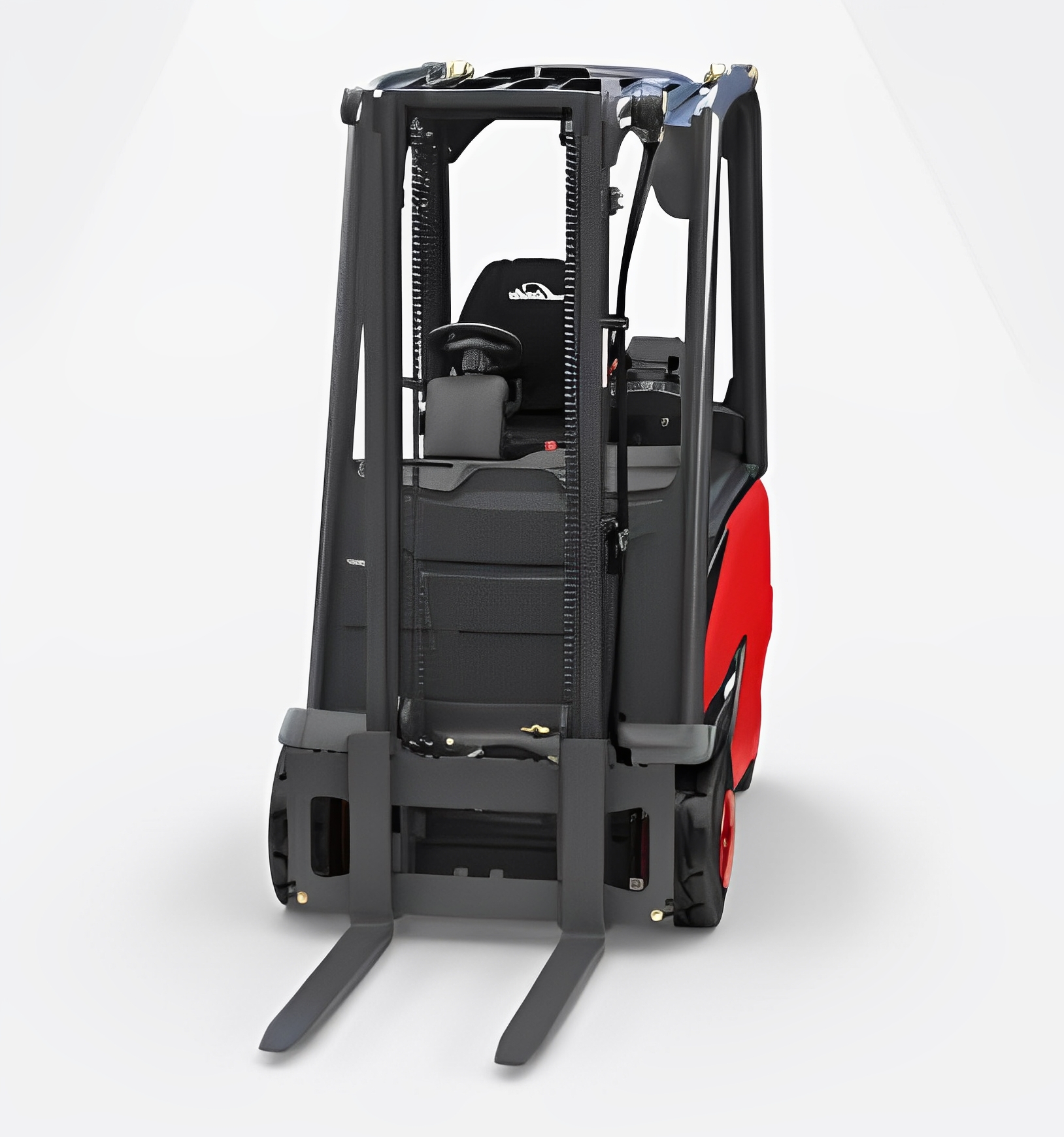 Chariot élévateur avec cabine spacieuse et protection renforcée