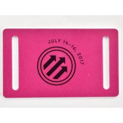 Satin'pass RFID - Référence : BRTISSERFID - Bracelet textile tissé personnalisable pour festivals et événements_4