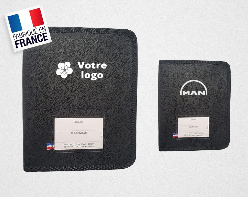 Porte document véhicule A5 pour chauffeur et contrôle routier_4