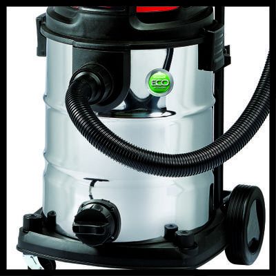 Te-VC 2230 SA - Aspirateur à eau et poussière Einhell - Cuve inox 30L - ECO Power, moteur bi-turbo silencieux_4