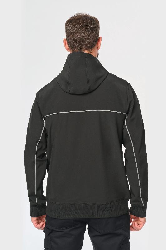 Veste softshell 3 couches BIONIC-FINISH ECO unisexe - Réf: WK450 - Respirante, imperméable et micropolaire_4