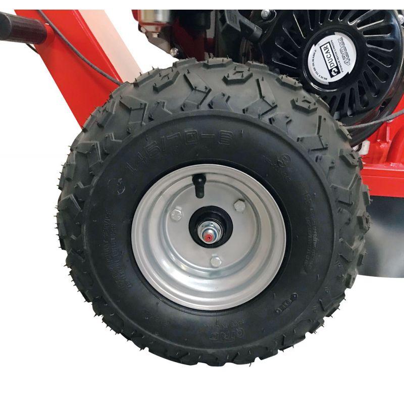 Équipement de jardinage thermique pour souches