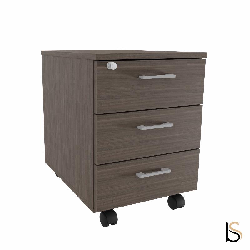 Caisson mobile 3 tiroirs - Quadrifoglio. - Eucalyptus_4