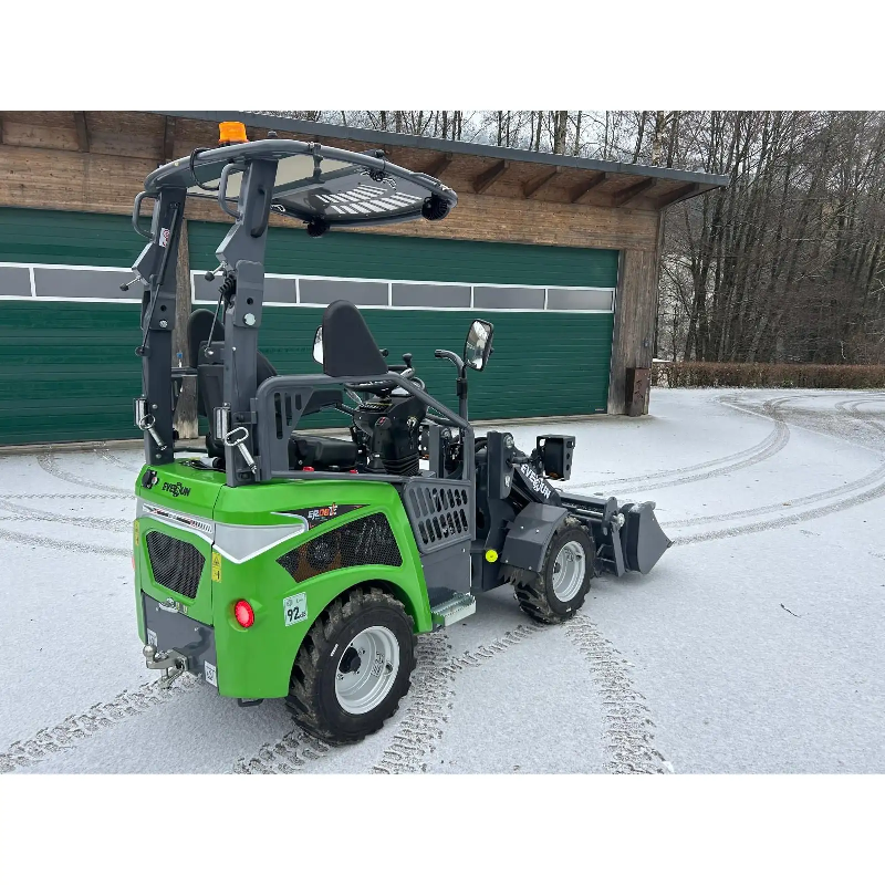 Chargeuse Electrique Everun ER08E - Zero Emission - 4 Roues Motrices_4