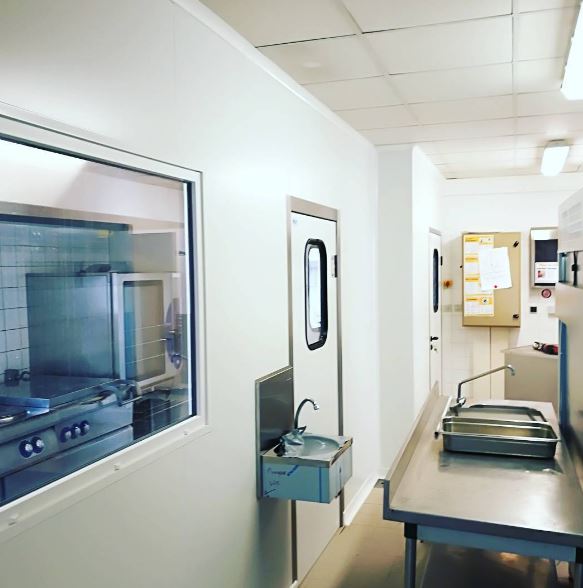 Porte de chambre froide inox bouchonné ou brossé - sur-mesure_4