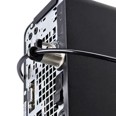 Kit de Verrouillage pour Ordinateur Portable/de Bureau et Périphériques, Verrou/Serrure Antivol, K-S_4