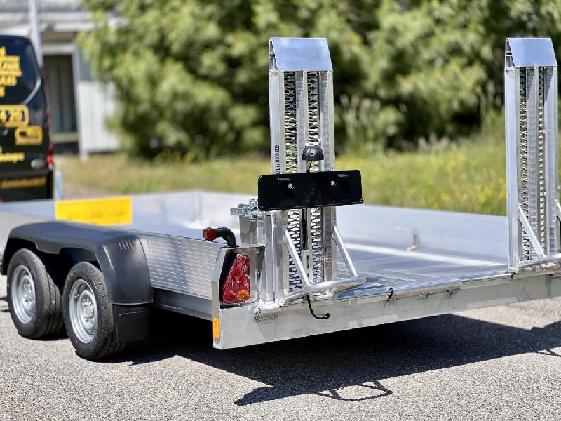 DEFINITIVE CLM Remorque porte engin aluminium 3T5 FLY35_4
