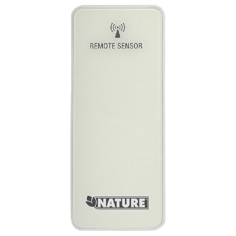 Nature station météo numérique h 14x8,5x3 cm blanc 447513_4