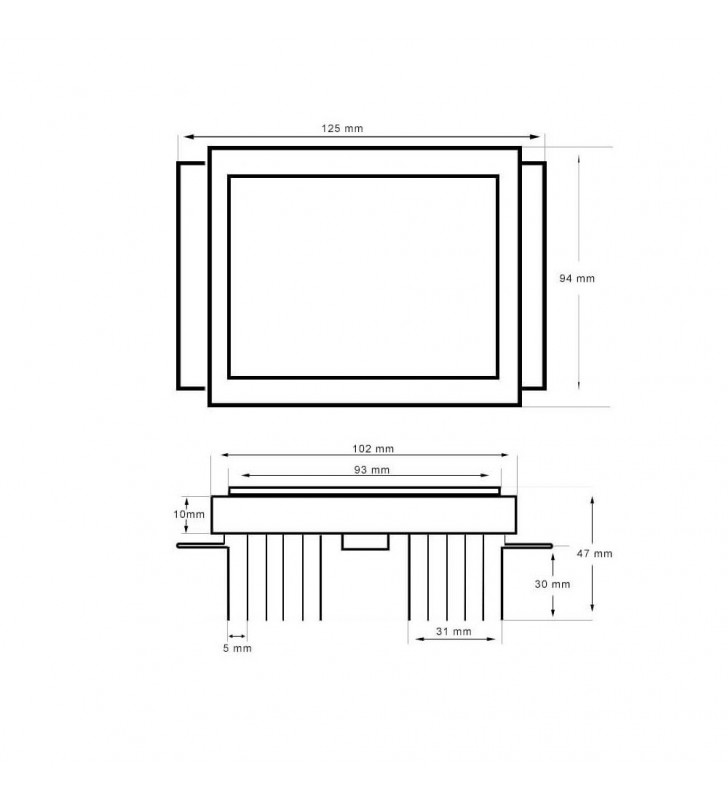 Réverbère LED 36W Conic - Philips LUMILEDS SMD 3030 160lm/W - Référence CANICO40_4