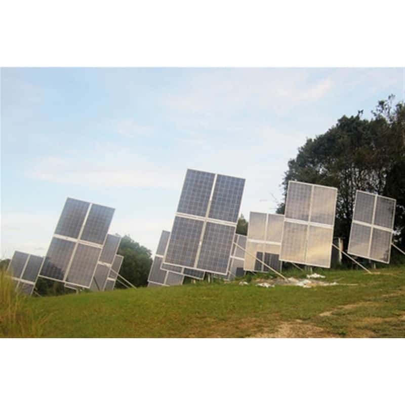 Tracker suiveur solaire motorisé - 4 panneaux jusqu'à 6,5m² - Fixation au sol incluse_4