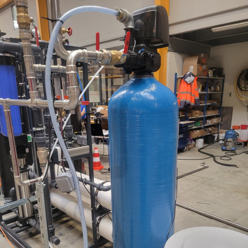 Système de recyclage des eaux de lavage avec cuve 750 L  - Capacité de traitement jusqu'à 3m3/h - CYCLA 3_4