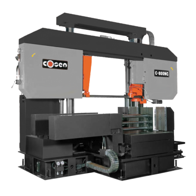 Scie à ruban automatique COSEN - Double colonne NC - Série Smart SNC-100 avec contrôle numérique_4