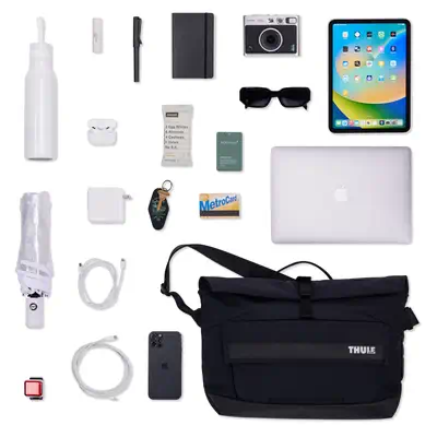 Thule Paramount PARACB3114 Black Polyester Noir Unisexe Sac bandoulière_4