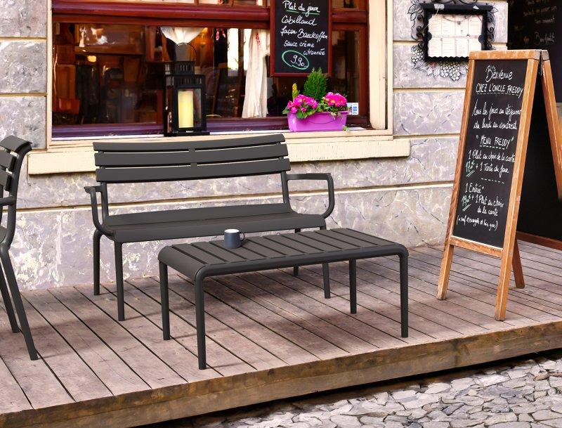 Lot de 3 Banquettes Sofa Lounge PARIS Polypropylène renforcé_4