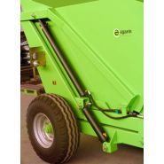 Machine de récolte de pierres pour espaces agricoles et sportifs