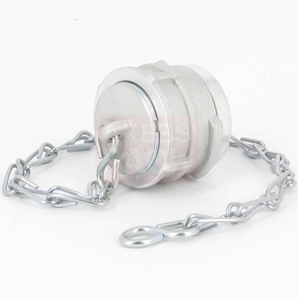 Bouchon avec verrou + chainette Ø 25 mm - Alu_4