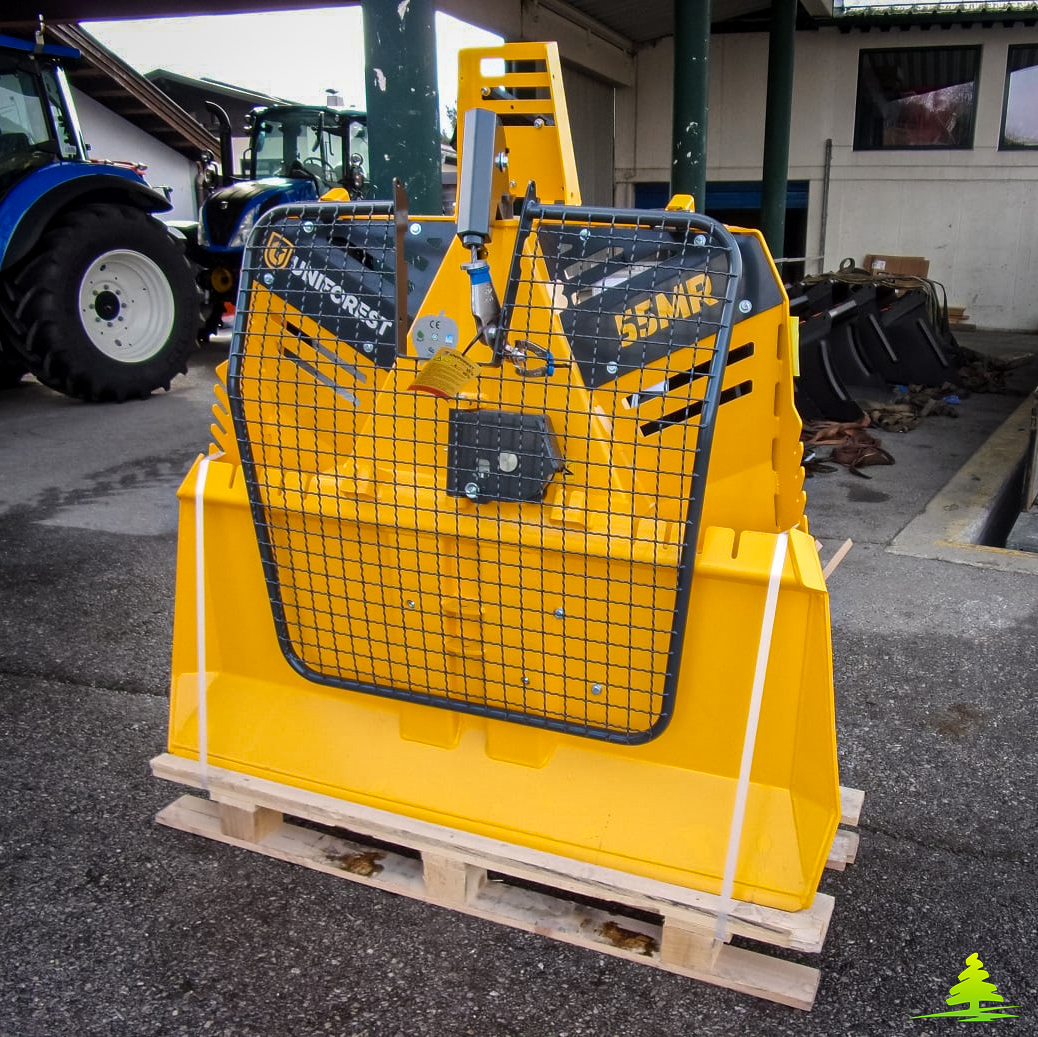 Treuil forestier Uniforest 55MR - 70m de câble - Commande mécanique - Largeur de bêche 160 cm_4